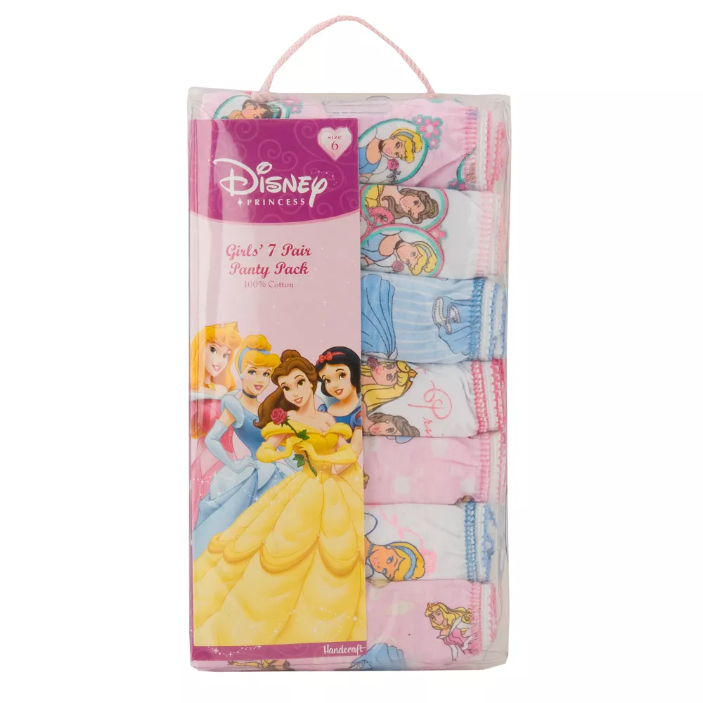 Disney's Princess Toddler Girl 7-pk. Briefs 1 Disney's Princess Toddler Girl 7-pk. Briefs