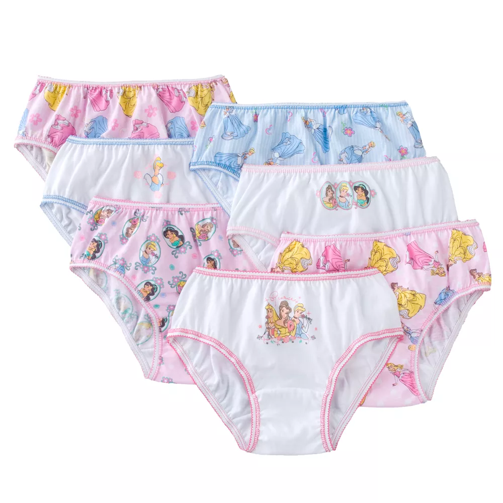 Disney's Princess Toddler Girl 7-pk. Briefs 2 Disney's Princess Toddler Girl 7-pk. Briefs - Image 2