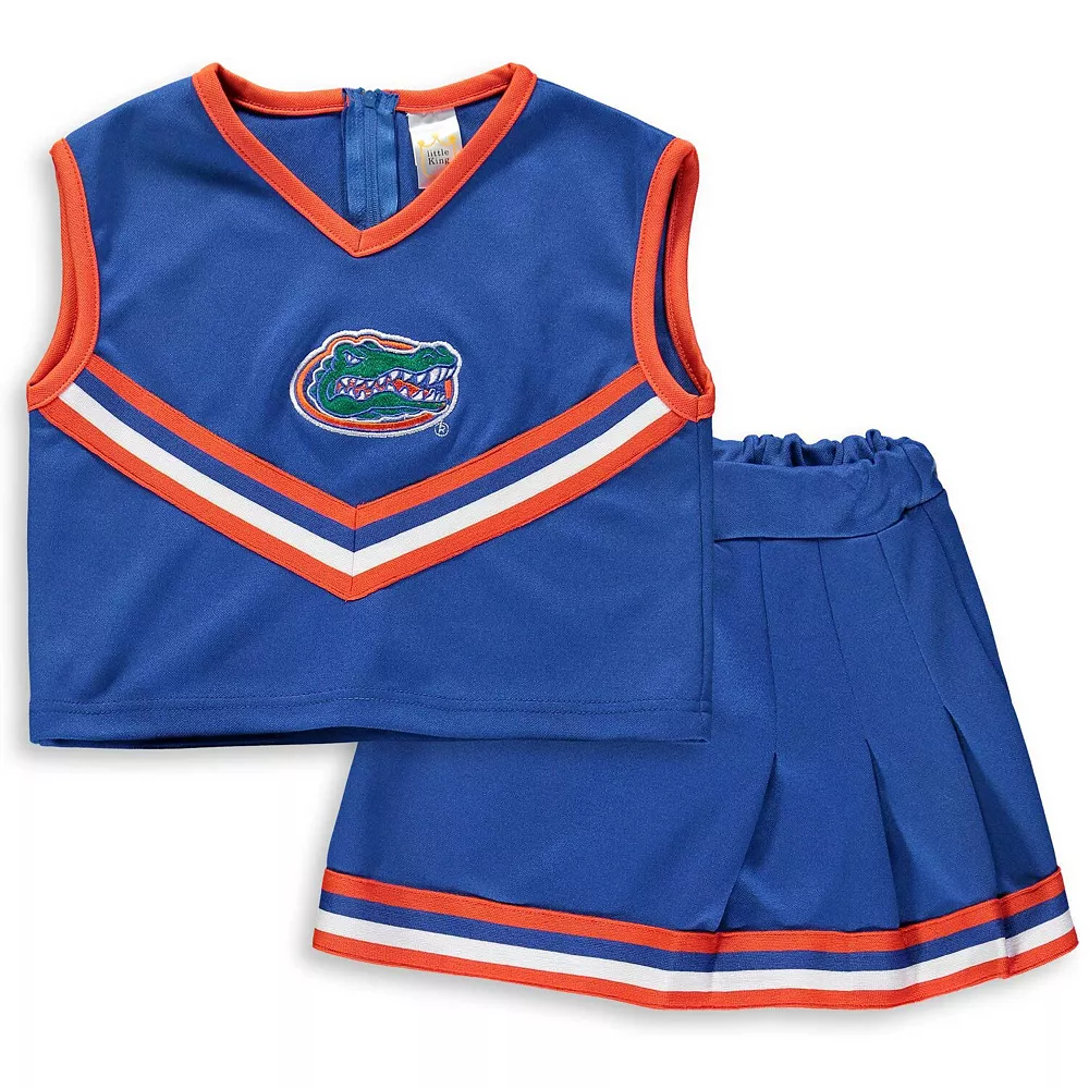 Girls Youth Royal Florida Gators Two-Piece Cheer Set 1 Girls Youth Royal Florida Gators Two-Piece Cheer Set