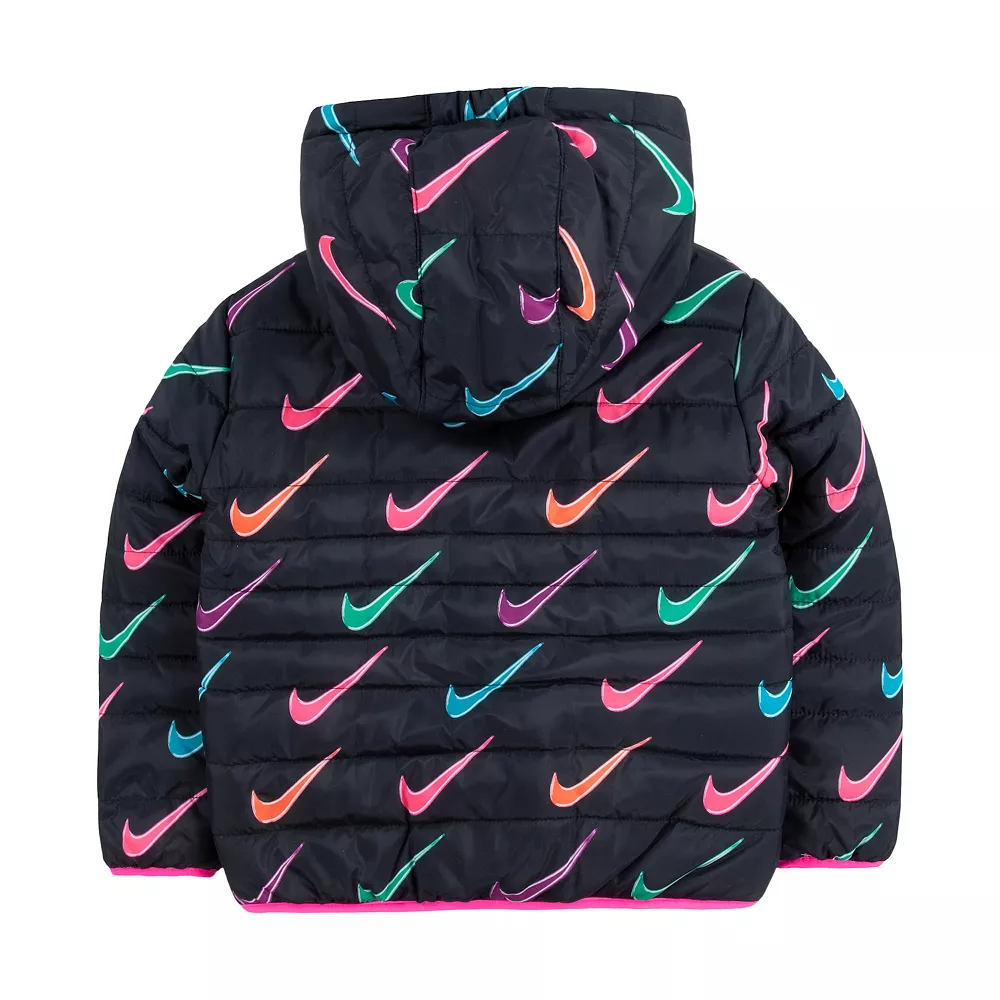 Toddler Girl Nike Full-Zip Puffer Jacket 3 Toddler Girl Nike Full-Zip Puffer Jacket - Image 3