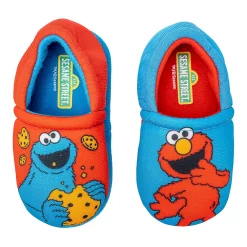 Toddler Sesame Street Elmo & Cookie Monster Robe & Slipper Set -Kohl's Sales Store 5142847 ALT2
