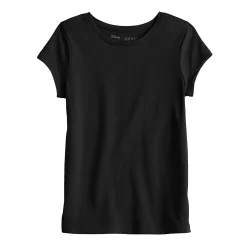 Toddler Girl Jumping Beans® Vivid Core Short Sleeve Crewneck Tee -Kohl's Sales Store 5232766 Black