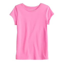Toddler Girl Jumping Beans® Vivid Core Short Sleeve Crewneck Tee -Kohl's Sales Store 5232766 Pink