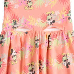Alternative view of Toddler Girl Disney Mickey Mouse Tropical Print Adaptive Sensory, Easy Dressing, & Abdominal Access Tank Top Skater Dress by Jumping Beans®