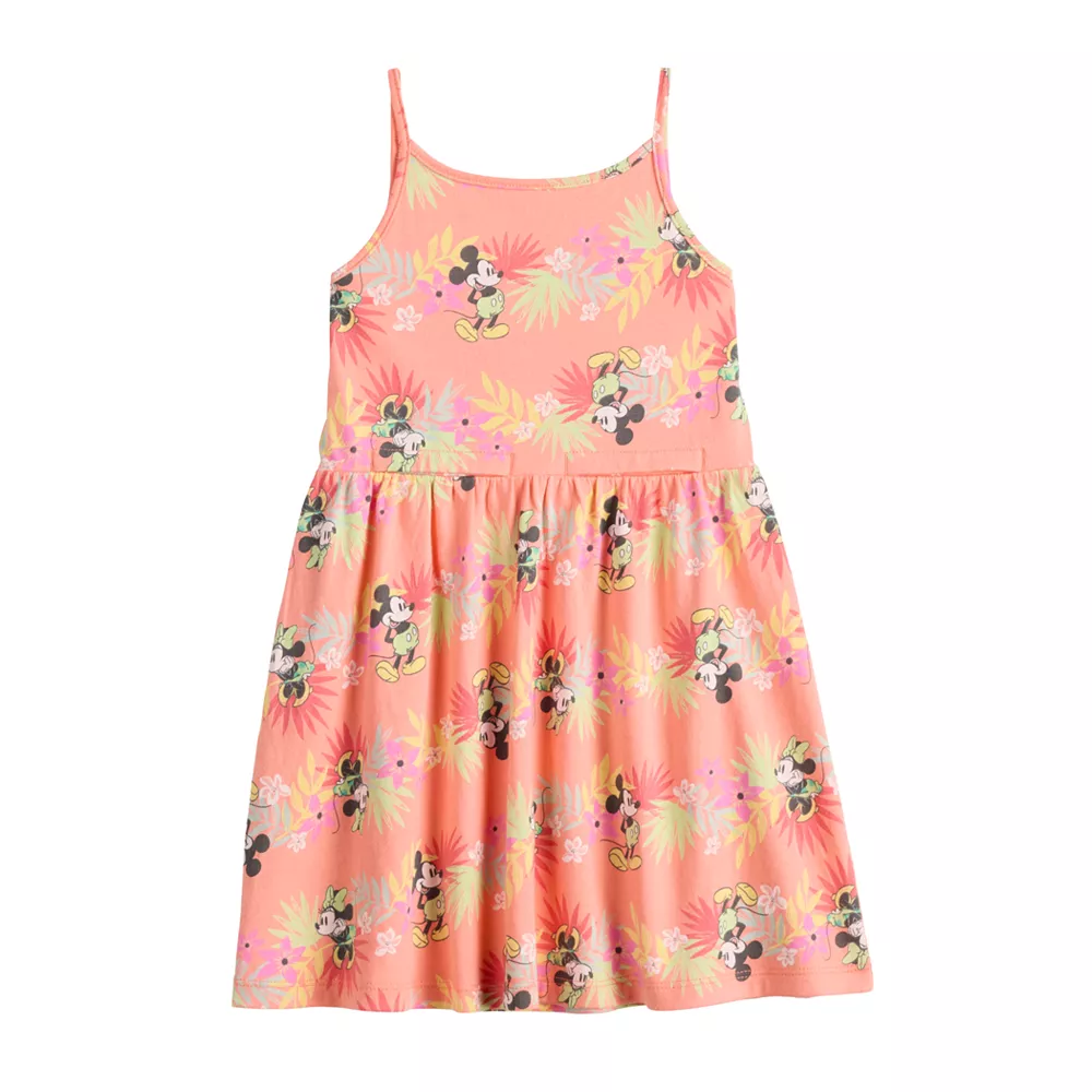 Girls 4-12 Disney Mickey Mouse Tropical Print Adaptive Sensory, Easy Dressing, & Abdominal Access Tank Top Skater Dress by Jumping Beans® 1 Girls 4-12 Disney Mickey Mouse Tropical Print Adaptive Sensory, Easy Dressing, & Abdominal Access Tank Top Skater Dress by Jumping Beans®
