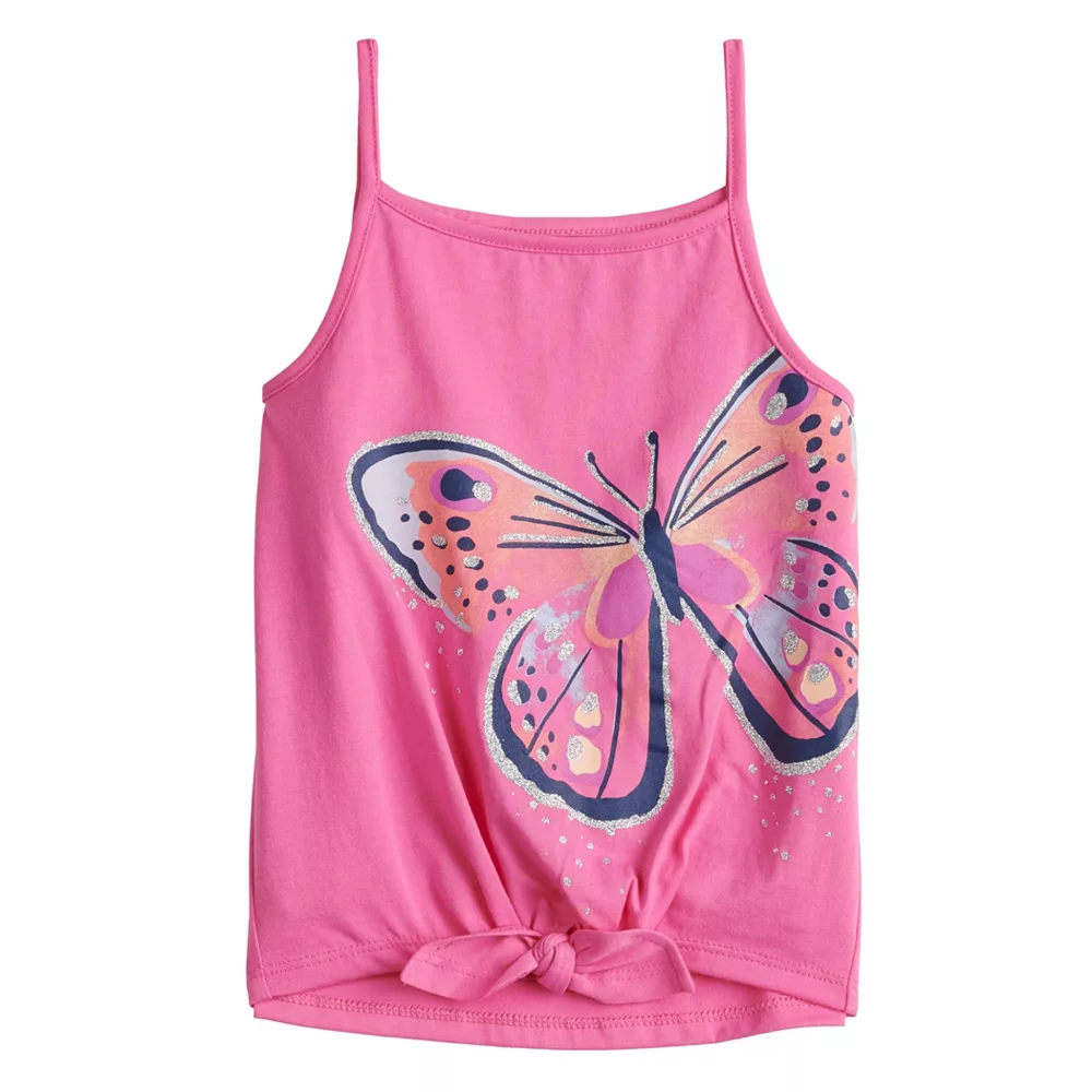 Girls 4-12 Jumping Beans® Physical Adaptive Knot-Front Camisole 1 Girls 4-12 Jumping Beans® Physical Adaptive Knot-Front Camisole