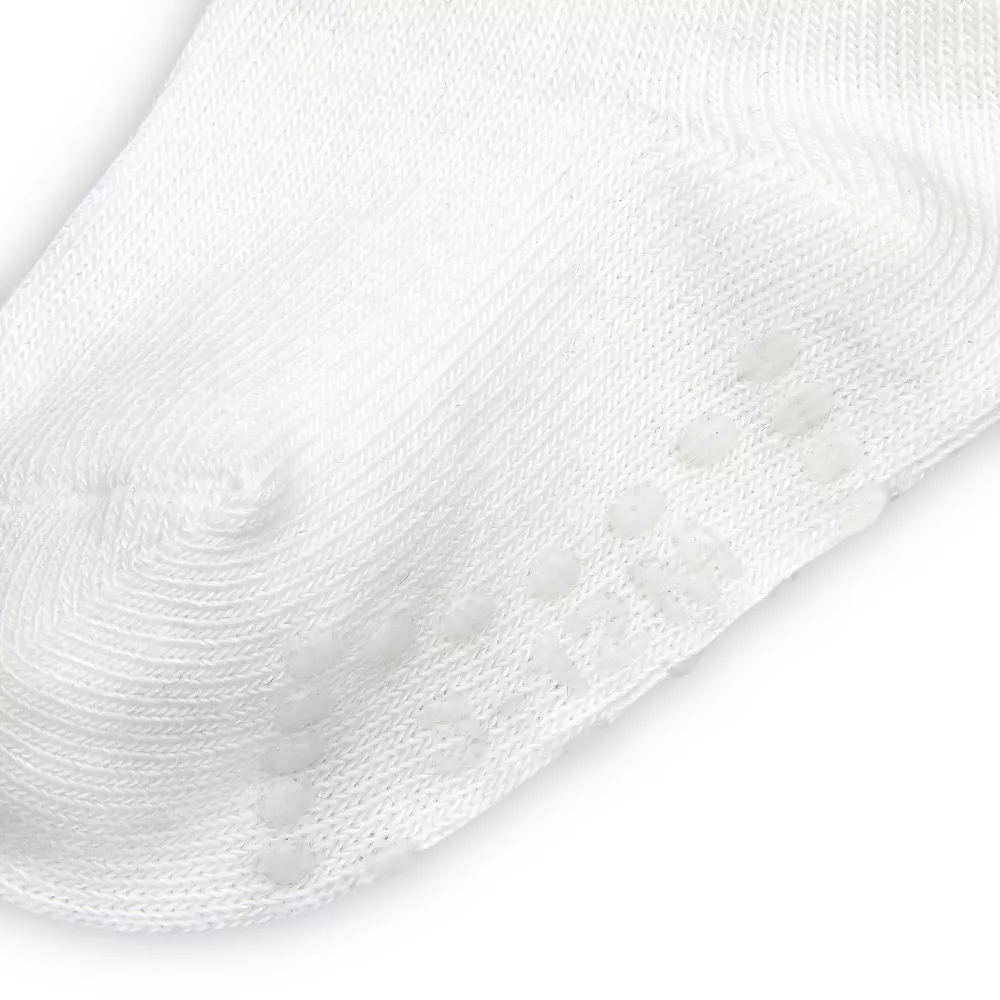 Baby / Toddler Jumping Beans® 6-Pack White Crew Socks 2 Baby / Toddler Jumping Beans® 6-Pack White Crew Socks - Image 2