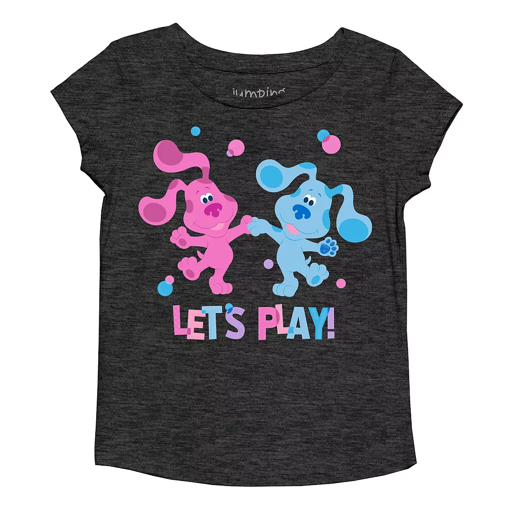 Toddler Girl Jumping Beans® Blue's Clues "Let's Play!" Graphic Tee 1 Toddler Girl Jumping Beans® Blue's Clues "Let's Play!" Graphic Tee