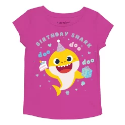 Toddler Girl Jumping Beans® Baby Shark "Birthday Shark" Graphic Tee