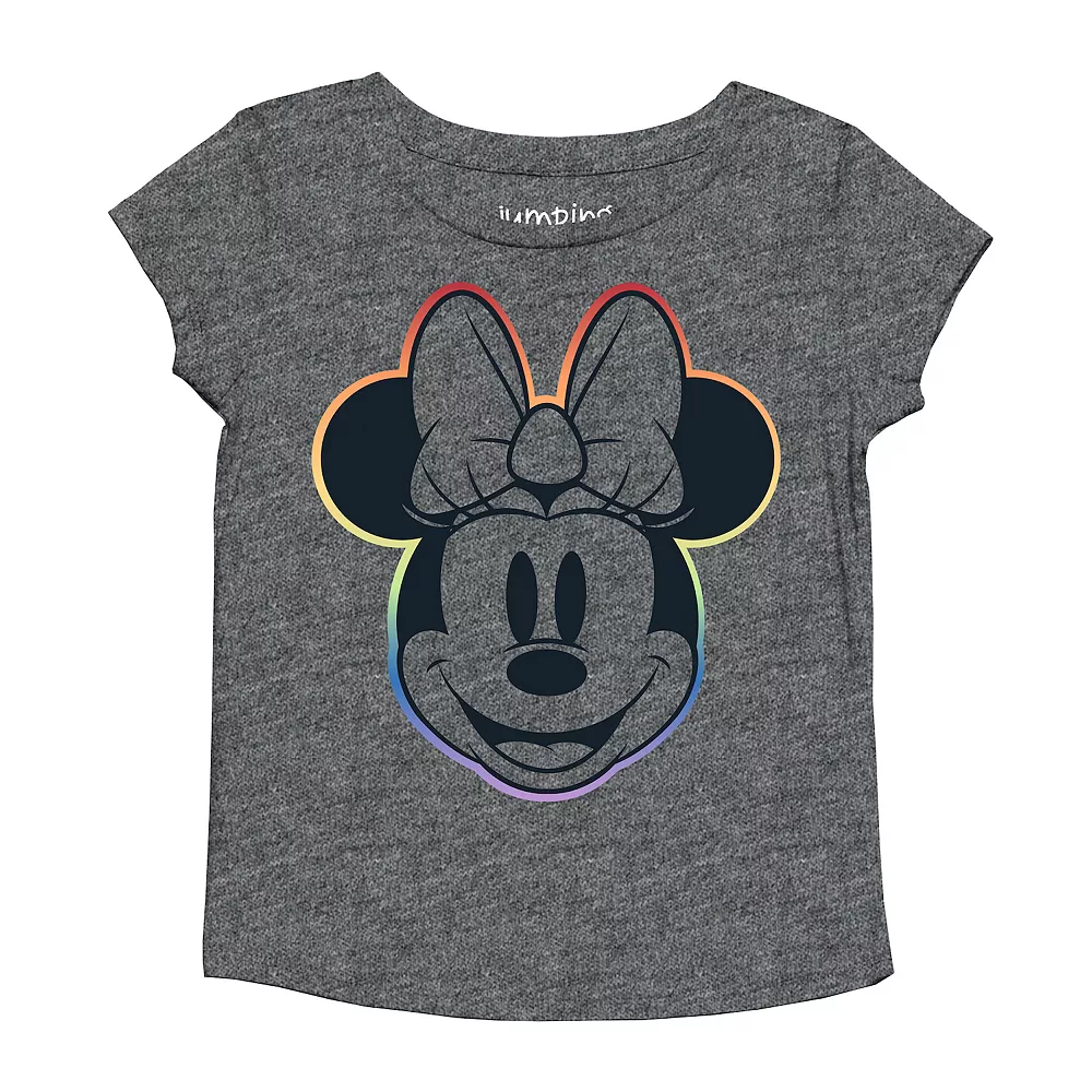 Toddler Girl Disney Minnie Mouse Rainbow Pride Outline Graphic Tee by Jumping Beans® 1 Toddler Girl Disney Minnie Mouse Rainbow Pride Outline Graphic Tee by Jumping Beans®
