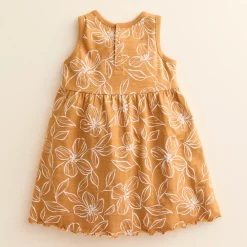 Baby & Toddler Girl Little Co. by Lauren Conrad Organic Lettuce-Edge Tank Dress -Kohl's Sales Store 5539321 ALT