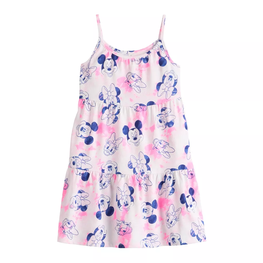 Disney's Minnie Mouse Toddler Girl Tiered Tank Dress by Jumping Beans® 1 Disney's Minnie Mouse Toddler Girl Tiered Tank Dress by Jumping Beans®