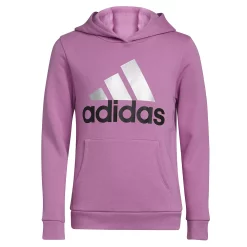 Toddler Girl adidas Essential Fleece Logo Graphic Pullover Hoodie