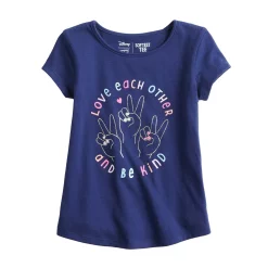 Girls 4-12 Jumping Beans® Physical Adaptive Double-Layer Tee 13 Girls 4-12 Jumping Beans® Physical Adaptive Double-Layer Tee -Kohl's Sales Store 5573703 Love Each Other Navy