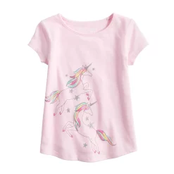 Girls 4-12 Jumping Beans® Physical Adaptive Double-Layer Tee 11 Girls 4-12 Jumping Beans® Physical Adaptive Double-Layer Tee -Kohl's Sales Store 5573703 Unicorn Pink