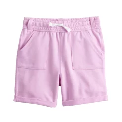 Girls 4-12 Jumping Beans® Adaptive Sensory, Seated Comfort, & Easy Dressing French Terry Shorts -Kohl's Sales Store 5573758 Melrose Pink