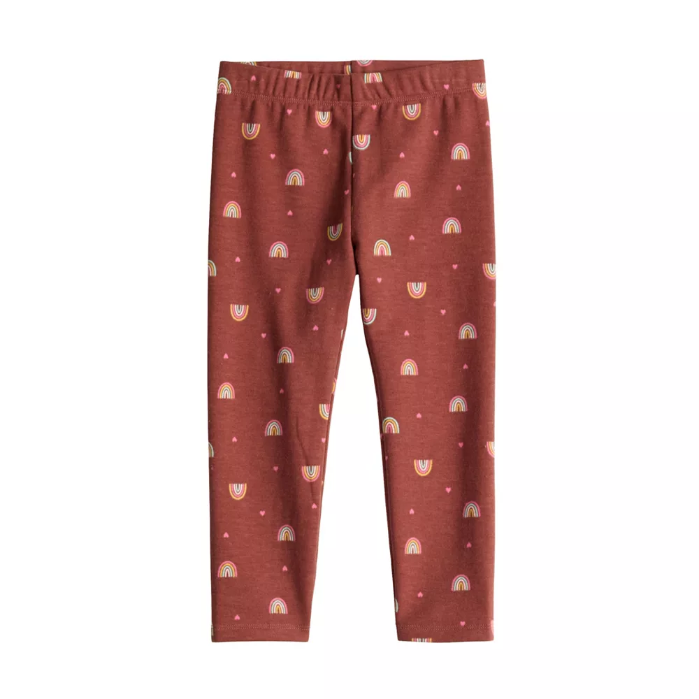 Toddler Girl Jumping Beans® Cozy Fleece Lined Leggings 6 Toddler Girl Jumping Beans® Cozy Fleece Lined Leggings - Image 6