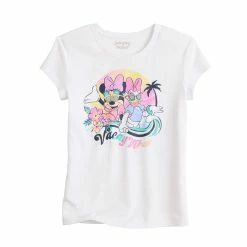 Toddler Girl Disney Minnie Mouse & Daisy Duck "Vacay Vibes" Core Graphic Tee by Jumping Beans®