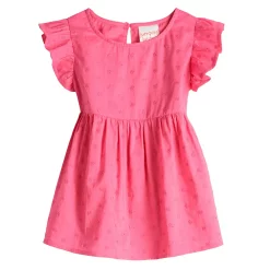 Toddler Girl Jumping Beans® Flutter Sleeve Baby Doll Top -Kohl's Sales Store 5587610 Pink