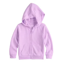 Toddler Girl Jumping Beans® French Terry Zip-Up Sweatshirt -Kohl's Sales Store 5590157 Purple