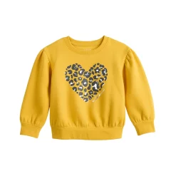 Toddler Girl Jumping Beans® Puff Sleeve Crewneck Sweatshirt 12 Toddler Girl Jumping Beans® Puff Sleeve Crewneck Sweatshirt -Kohl's Sales Store 5591742 Gold