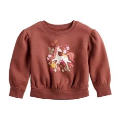 Toddler Girl Jumping Beans® Puff Sleeve Crewneck Sweatshirt 14 Toddler Girl Jumping Beans® Puff Sleeve Crewneck Sweatshirt -Kohl's Sales Store 5591742 Rust