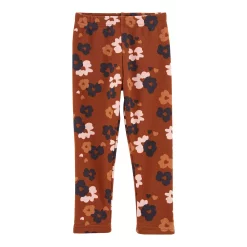 Toddler Girls Carter's Cozy Leggings -Kohl's Sales Store 5597657 Brown Floral