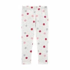 Toddler Girls Carter's Cozy Leggings -Kohl's Sales Store 5597657 Gray Dot