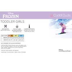 Disney's Frozen Toddler Girl Baselayer Set by Cuddl Duds® -Kohl's Sales Store 5608272 ALT2
