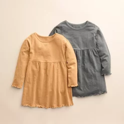 Girls 4-8 Little Co. by Lauren Conrad 2-Pack Organic Dresses