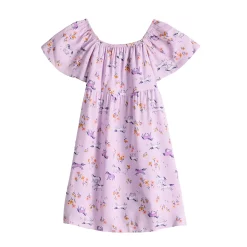 Toddler Girl Jumping Beans® Flutter-Sleeve Dress -Kohl's Sales Store 5621722 Unicorn Purple