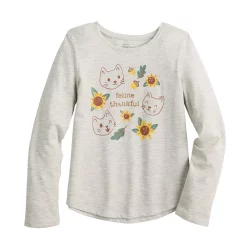 Toddler Girls Jumping Beans® Shirttail Tee 5 Toddler Girls Jumping Beans® Shirttail Tee -Kohl's Sales Store 5627779 Light Gray Heather