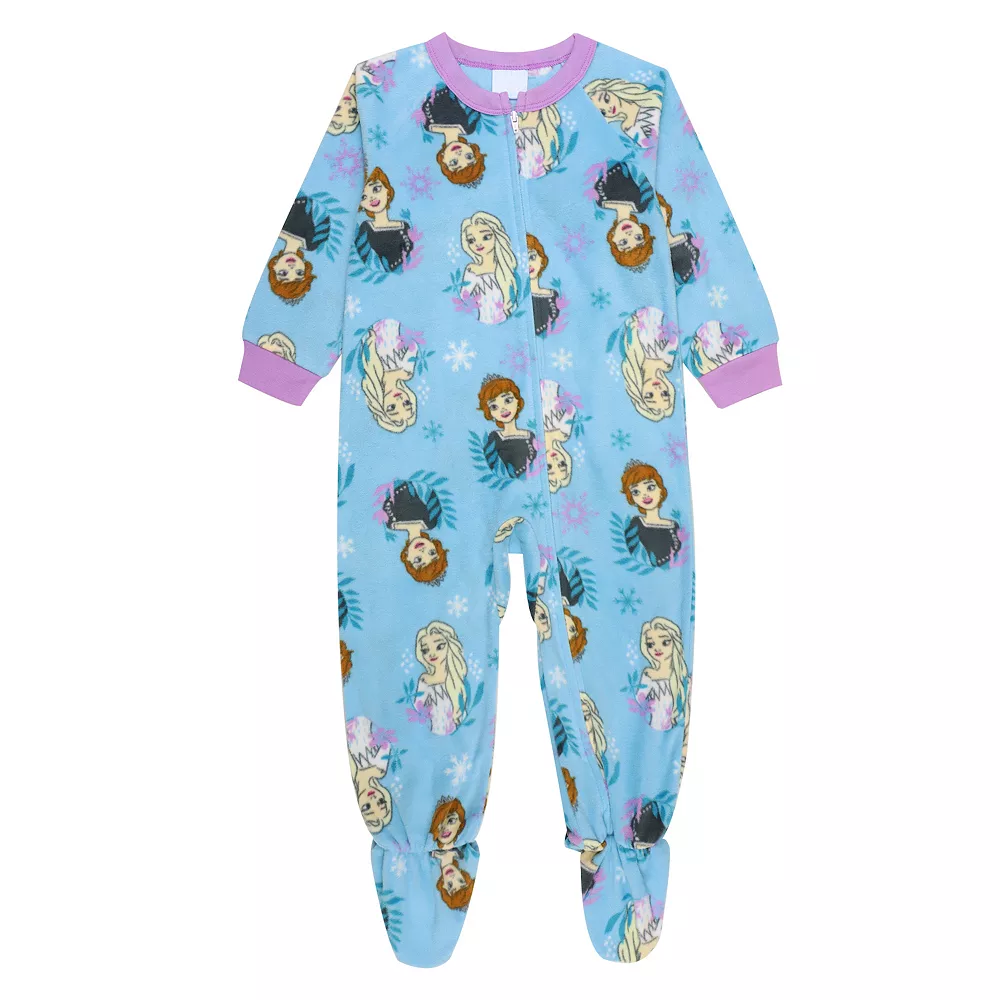 Disney's Frozen 2 Toddler Girl "Frozen Diamonds" Footed Pajamas 1 Disney's Frozen 2 Toddler Girl "Frozen Diamonds" Footed Pajamas