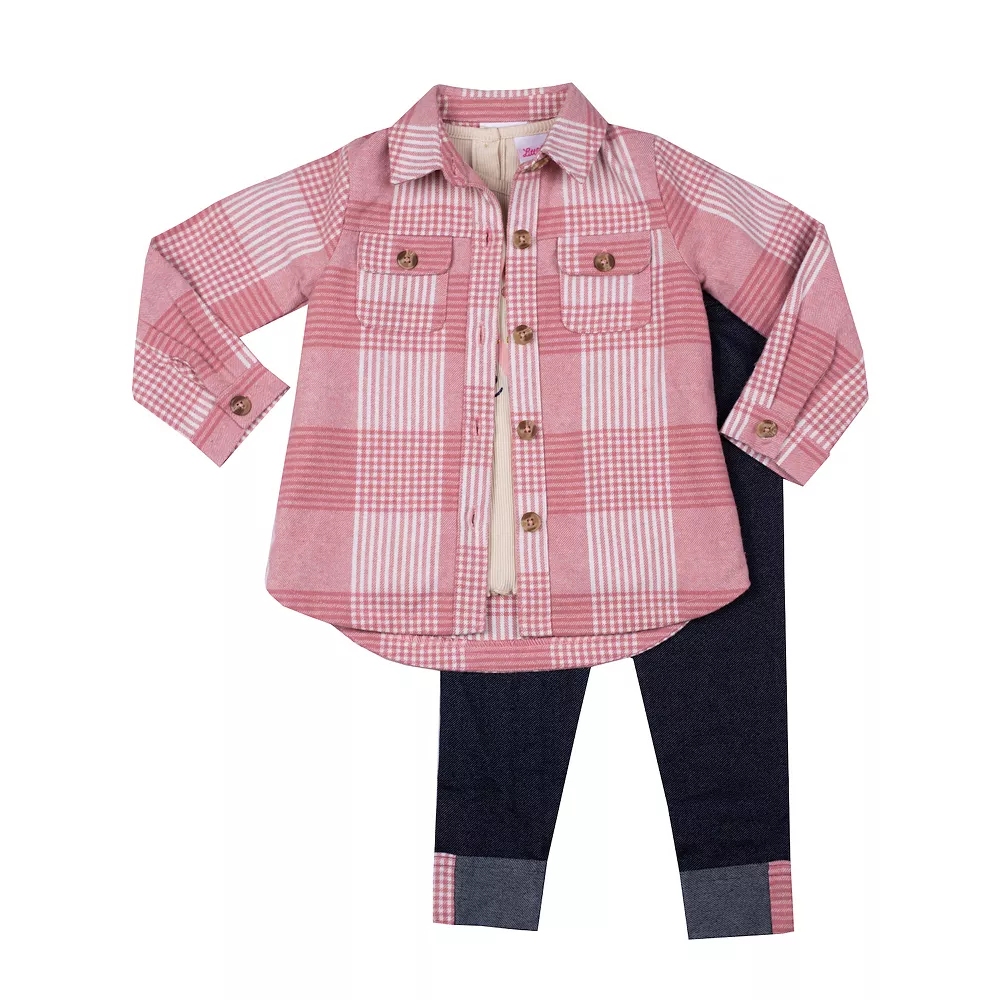 Toddler Girls Little Lass 3-Piece Jacket Set 1 Toddler Girls Little Lass 3-Piece Jacket Set