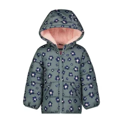 Toddler Girl Carter's Printed Puffer Jacket