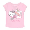 Toddler Girl Jumping Beans® Hello Kitty Rainbow Unicorn Graphic Tee