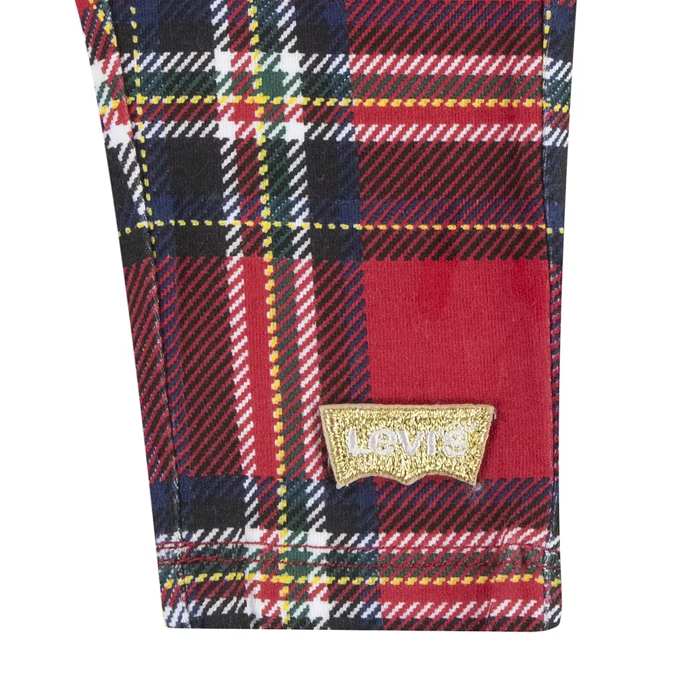 Baby Girl Levi's Sherpa Top & Leggings Set 4 Baby Girl Levi's Sherpa Top & Leggings Set - Image 4