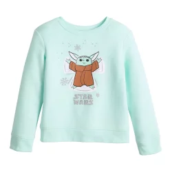 Disney's Toddler Girl Star Wars Grogu AKA Baby Yoda Sweatshirt by Jumping Beans®