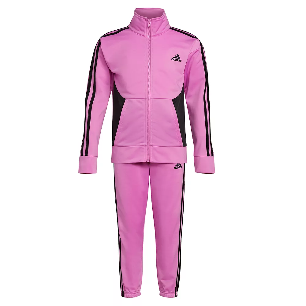 Toddler Girl adidas Tricot Track Set 4 Toddler Girl adidas Tricot Track Set - Image 4