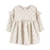 Baby Girl Carter's Heart Fleece Dress