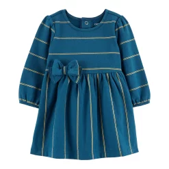 Baby Girl Carter's Glitter Fleece Dress