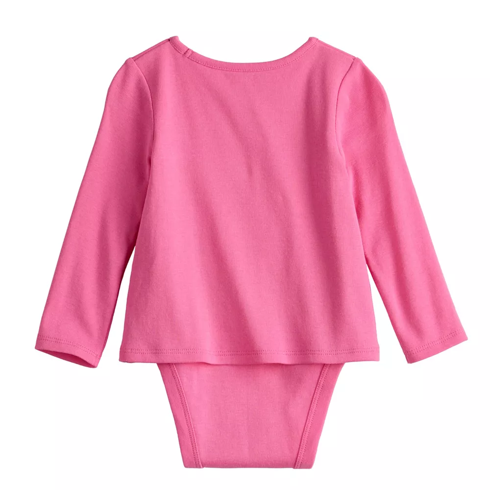Toddler Girl Jumping Beans® Physical Adaptive Double-Layer Bodysuit 5 Toddler Girl Jumping Beans® Physical Adaptive Double-Layer Bodysuit - Image 5