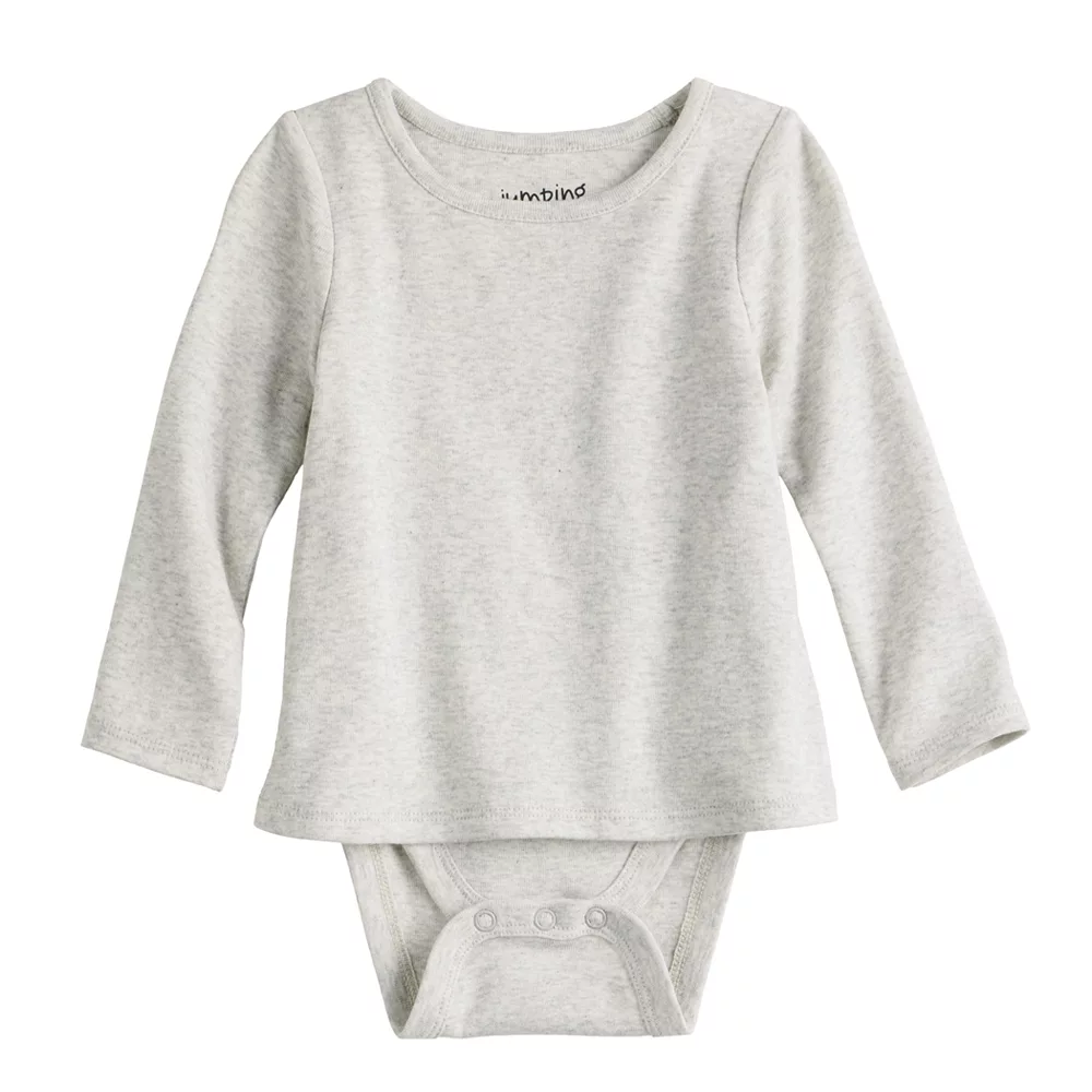 Toddler Girl Jumping Beans® Physical Adaptive Double-Layer Bodysuit 4 Toddler Girl Jumping Beans® Physical Adaptive Double-Layer Bodysuit - Image 4