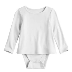 Toddler Girl Jumping Beans® Physical Adaptive Double-Layer Bodysuit 9 Toddler Girl Jumping Beans® Physical Adaptive Double-Layer Bodysuit -Kohl's Sales Store 5686184 White