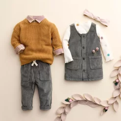 Baby & Toddler Little Co. by Lauren Conrad Lettuce-Edge Mockneck Top -Kohl's Sales Store 5686895 ALT8