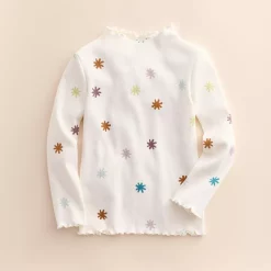 Baby & Toddler Little Co. by Lauren Conrad Lettuce-Edge Mockneck Top