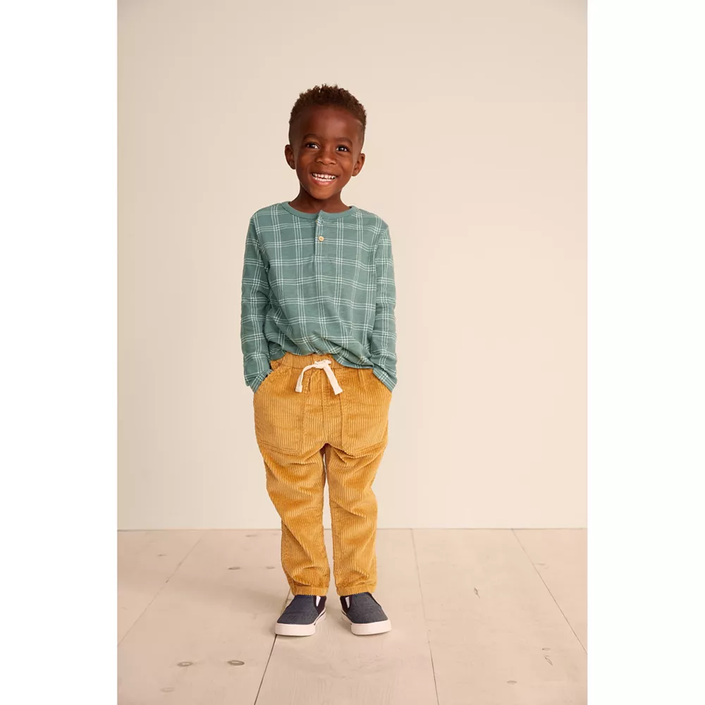 Baby & Toddler Little Co. by Lauren Conrad Organic Long-Sleeve Henley 5 Baby & Toddler Little Co. by Lauren Conrad Organic Long-Sleeve Henley - Image 5