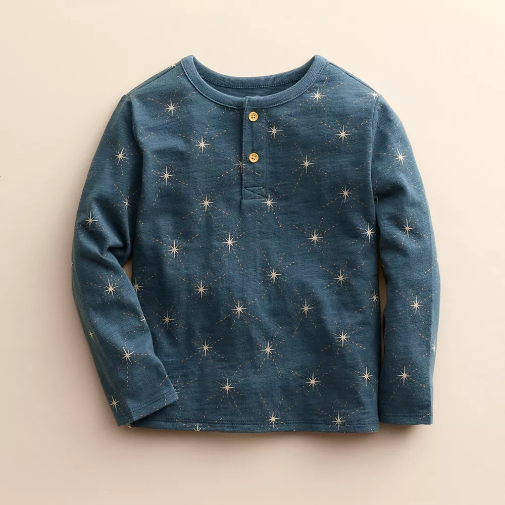 Baby & Toddler Little Co. by Lauren Conrad Organic Long-Sleeve Henley 2 Baby & Toddler Little Co. by Lauren Conrad Organic Long-Sleeve Henley - Image 2