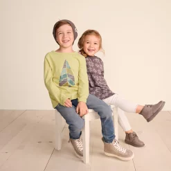 Kids 4-8 Little Co. by Lauren Conrad Organic Long-Sleeve Tee -Kohl's Sales Store 5689825 ALT8