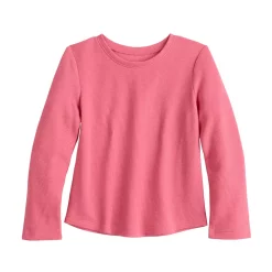 Toddler Girl Jumping Beans® Long Sleeve Thermal Tee -Kohl's Sales Store 5698017 Pink